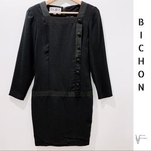 Vintage 90s Bichon by Sara Edwards Dress